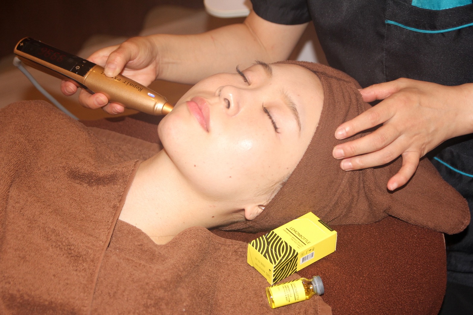 レモンボトル施術